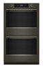 KitchenAid 30" Smart Electric Double Wall Oven - Black Ore - KOED730SBE | Four mural double intelligent électrique KitchenAid de 30 po - minerai noir - KOED730SBE