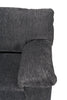 Made in Canada Morgan 2-Piece Left-Facing Chenille Fabric Sectional with Accent Pillows - Grey | Sofa sectionnel de gauche Morgan 2 pièces fabriqué au Canada en tissu de chenille avec coussins décoratifs - gris