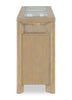 Aspen Dining Server, 64"W, Wine & Stemware Racks, 3 Drawers & 2 Doors - Natural | Desserte de salle à manger Aspen de 64 po (L) avec supports à vin et à verres à pied, 3 tiroirs et 2 portes - naturelle