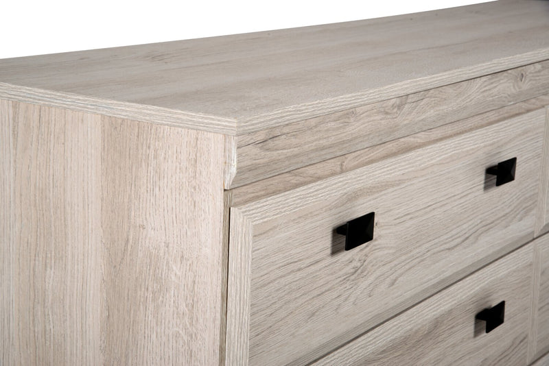 Yorkdale Bedroom 6-Drawer Dresser, 61.4\"W x 32.3\"H, Made in Canada - White
