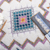 Ellis Multi-Colour Geometric Shag Area Rug - 6'7" x 9'6" | Carpette à poil long Ellis multicolore à motif géométrique - 6 pi 7 po x 9 pi 6 po