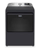 Maytag 7.4 Cu. Ft. Electric Dryer - Midnight Steel - YMED6205RF | Sécheuse électrique Maytag de 7,4 pi³ - acier minuit - YMED6205RF