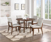 Vale Dining Table, Wood, 48"W Round - Brown | Table de salle à manger ronde Vale de 48 po (l) en bois - brune