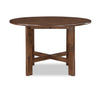 Vale Dining Table, Wood, 48"W Round - Brown | Table de salle à manger ronde Vale de 48 po (l) en bois - brune