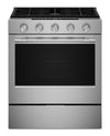 KitchenAid 30\" 5.0 Cu. Ft. Slide-in Gas Range with Convection Modes - Fingerprint Resistant Stainless Steel - KSGS530SPS