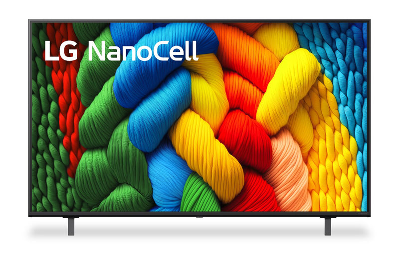 LG 55\" NANO80 LED 4K UHD Smart webOS TV (55NANO80AUA.ACC) - 2025 Model