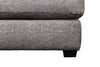 Made in Canada Luxe 2-Piece Left-Facing Fabric Sectional with Removable Cushions - Zaftig Dove Grey | Sofa sectionnel de gauche Luxe 3 pièces fabriqué au Canada en tissu avec coussins amovibles - gris colombe Zaftig