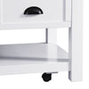 Centennial 48" Modern Lift Top Coffee Table with Storage, Shelf & Casters - White | Table à café moderne Centennial de 48 po avec dessus relevable, rangement, tablette et roulettes - blanche