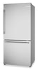 Bosch 100 Series 33" 17.2 Cu. Ft. Counter-Depth 2-Door Refrigerator - Stainless Steel - B33CM10SNS| Réfrigérateur à 2 portes Bosch de série 100 de 17,2 pi3 et de 33 po de profondeur comptoir - acier inoxydable - B33CM10SNS