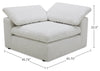 Sky Modular 45.75" Fabric Corner Chair with Removable Feather Down Cushions - Nathan Wheat | Fauteuil en coin modulaire Sky de 45,75 po en tissu avec coussins amovibles en duvet et plumes - blé Nathan
