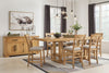 Archer Counter-Height Extension Dining Table, 72-108"W - Light Brown | Table de salle à manger Archer de hauteur comptoir avec rallonge, 72 po à 108 po (L) - brun clair