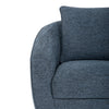 Rio 34.5" Chenille Fabric Swivel Accent Chair - Blue | Fauteuil d’appoint pivotant Rio de 34,5 po en tissu de chenille - bleu