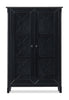 Stella 31.5" Storage Accent Cabinet – Black | Armoire décorative Stella de 31,5 po - noire