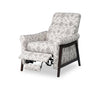 Mallie 32" Chenille Fabric Pushback Reclining Chair - Limbu Slate Multicolour | Fauteuil à inclinaison par poussée Mallie de 32 po en tissu de chenille - ardoise multicolore Limbu