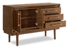 Ember Dining Server with Storage & Drawers, 56"W - Brown | Desserte de salle à manger Ember de 56 po (L) avec rangement et tiroirs - brune