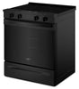 Whirlpool 30" 5.3 Cu. Ft. Electric Smart Range with No Preheat Mode – Black - YWSES3330TB | Cuisinière intelligente électrique Whirlpool de 5,3 pi3 et de 30 po avec mode sans préchauffage - noire - YWSES3330TB