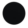Xander 36" Modern Round Glass Top Coffee Table - Black and Gold with Metal Legs|Table à café ronde moderne Xander de 36 po avec dessus en verre - noire et dorée avec pattes en métal
