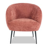 Nova 28.7" Boucle Fabric Accent Chair - Orange | Fauteuil d’appoint Nova de 28,7 po en tissu bouclé - orange