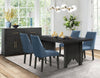 Emery Dining Server with Drawers, Storage & Built-In Wine Racks, 60"W - Black | Desserte de salle à manger Emery de 60 po (L) avec tiroirs, rangement et supports à vin intégrés - noire