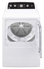 GE 4.9 Cu. Ft. Top Load Washer and 7.2 Cu. Ft. Electric Dryer with SaniFresh | Laveuse à chargement par le haut de 4,9 pi3 et sécheuse électrique de 7,2 pi3 de GE avec cycle SaniFresh