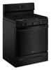 Whirlpool 30" 5.0 Cu. Ft. Gas Range with Air Cooking – Black - WFGS4530SB | Cuisinière à gaz Whirlpool de 5,0 pi³ et de 30 po avec cuisson à air - noire - WFGS4530SB
