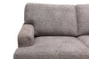 Made in Canada Luxe 3-Piece Right-Facing Fabric Sectional with Removable Cushions - Zaftig Dove Grey | Sofa sectionnel de droite Luxe 3 pièces fabriqué au Canada en tissu avec coussins amovibles - gris colombe Zaftig