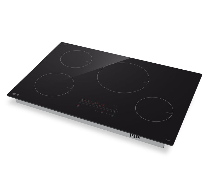 LG 30\" 4-Element Induction Cooktop - Black Ceramic Glass - CBIH3013BE