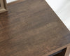 Corbin 47.25" Accent Cabinet with Sliding Barn Doors - Walnut Oak | Armoire décorative Corbin de 47,25 po avec portes de grange coulissantes - chêne noyer