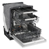 LG 24" 46 dBA Built-In Top-Control Dishwasher with QuadWash® - Stainless Steel - LDNPQ555S |  Lave-vaisselle encastré LG à 46 dBA de 24 po avec commandes sur le dessus et QuadWashMC - acier inoxydable - LDNPQ555S