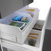 Bosch 21.6 Cu. Ft. French-Door Bottom Mount Refrigerator - Black Stainless Steel - B36CD52SNB | Réfrigérateur Bosch de 21,6 pi³ à portes françaises à congélateur inférieur - Acier inoxydable noir - B36CD52SNB