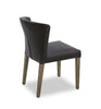 Arlo Dining Chair with Vegan Leather Fabric - Bison Brown | Chaise de salle à manger Arlo en tissu de cuir végétalien - brun bison