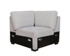 Vault 5-Piece Sectional with Pull-Out Loveseat and Storage Chairs - Grey | Sofa sectionnel Vault 5 pièces avec causeuse-lit et fauteuils de rangement - gris