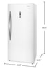 Frigidaire 21 Cu. Ft. Garage Ready Upright Freezer - White - FFUV2136AW | Congélateur vertical Frigidaire de 21 pi³ qui convient à une installation dans un garage - blanc - FFUV2136AW