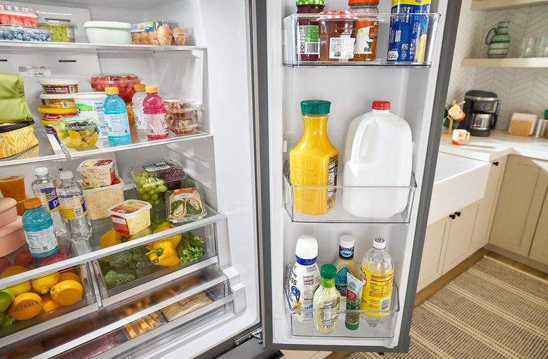 Whirlpool 36\" 30.5 Cu. Ft. French-Door Refrigerator with Interior Water Dispenser - Stainless Steel - WRFF3336SZ