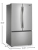 Whirlpool 36" 31 Cu. Ft. French-Door Refrigerator with Ice Maker - Stainless Steel - WRFF3136SZ | Réfrigérateur Whirlpool de 36 po et de 31 pi3 à portes françaises avec machine à glaçons - acier inoxydable - WRFF3136SZ | WRFF313Z