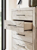 Derekson Bedroom Chest of Drawers, 5-Drawer, 31.7"W x 53.9"H - Rustic White | Commode verticale de chambre à coucher Derekson de 31,7 po (L) x 53,9 po (H) à 5 tiroirs - blanc rustique