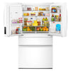 Whirlpool 36" 29 Cu. Ft. French Door Refrigerator – White - WRMF3636SW | Réfrigérateur Whirlpool de 36 po et de 29 pi3 à portes françaises - blanc - WRMF3636SW
