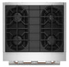 KitchenAid 4.1 Cu. Ft. Dual Fuel Range with No Preheat Air Fry Mode – Agave - KFDS930SAG | Cuisinière hybride KitchenAid de 4,1 pi3 avec mode de friture à air sans préchauffage - agave - KFDS930SAG