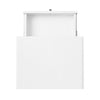 Elle Bedside 1-Drawer Nightstand, 18"W x 25.75"H - White | Table de nuit Elle de 18 po (l) x 25,75 po (H) à 1 tiroir - blanche