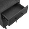Brax Bedside 2-Drawer Nightstand, 18"W x 25.75"H - Black | Table de nuit Brax de 18 po (l) x 25,75 po (H) à 2 tiroirs - noire