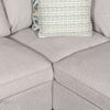 Scott Living Haven 3-Piece Left-Facing Chenille Fabric Cuddler Sleeper Sectional - Grey | Sofa-lit sectionnel enveloppant de gauche Haven de Scott Living 3 pièces en tissu de chenille - gris