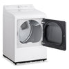LG 7.3 Cu. Ft. Electric Dryer with AI Sensing and ThinQ® - Alpine White - DLE8200CW | Sécheuse électrique LG de 7,3 pi³ avec détection IA et ThinQMD - blanc alpin - DLE8200CW | DLE8200W