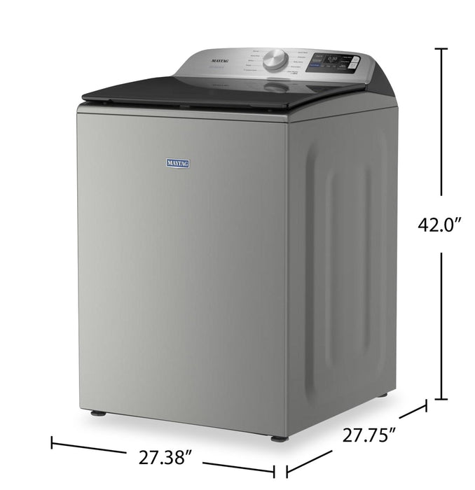 Maytag 6.0 Cu. Ft. Smart Top-Load Washer - Radiant Silver - MTW6205RR