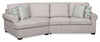Scott Living Haven 2-Piece Left-Facing Chenille Fabric Cuddler Sectional - Grey | Sofa sectionnel enveloppant de gauche Haven de Scott Living 2 pièces en tissu de chenille - gris
