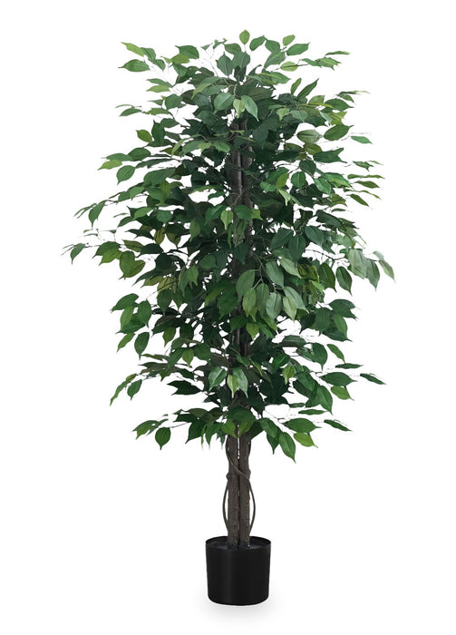 58\" Artificial Ficus Tree in 6\" Pot