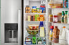 Whirlpool 36" 21 Cu. Ft. Side-by-Side Refrigerator - Fingerprint-Resistant Stainless - WRSC5536RZ | Réfrigérateur Whirlpool de 21 pi³ et de 36 po à compartiments juxtaposés - acier inoxydable résistant aux traces de doigts - WRSC5536RZ