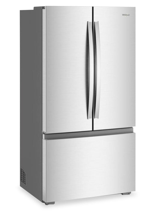 Whirlpool 36\" 24 Cu. Ft. True Counter Depth French Door Refrigerator – Stainless Steel - WRFC3036RZ
