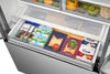 Midea 35.8" 31.7 Cu. Ft. French-Door Refrigerator - Stainless Steel - MRF32I6BST | Réfrigérateur Midea de 31,7 pi³ et de 35,8 po à portes françaises - acier inoxydable - MRF32I6BST