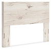 Derekson Panel Headboard, Rustic White - Queen Size | Tête de lit à panneaux Derekson, blanc rustique - format grand lit