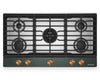 KitchenAid Gas-on-Metal Cooktop with Integrated Wok Grate - Juniper - KCGK736SJP | Surface de cuisson à gaz sur métal KitchenAid avec grille pour wok intégrée - genièvre - KCGK736SJP